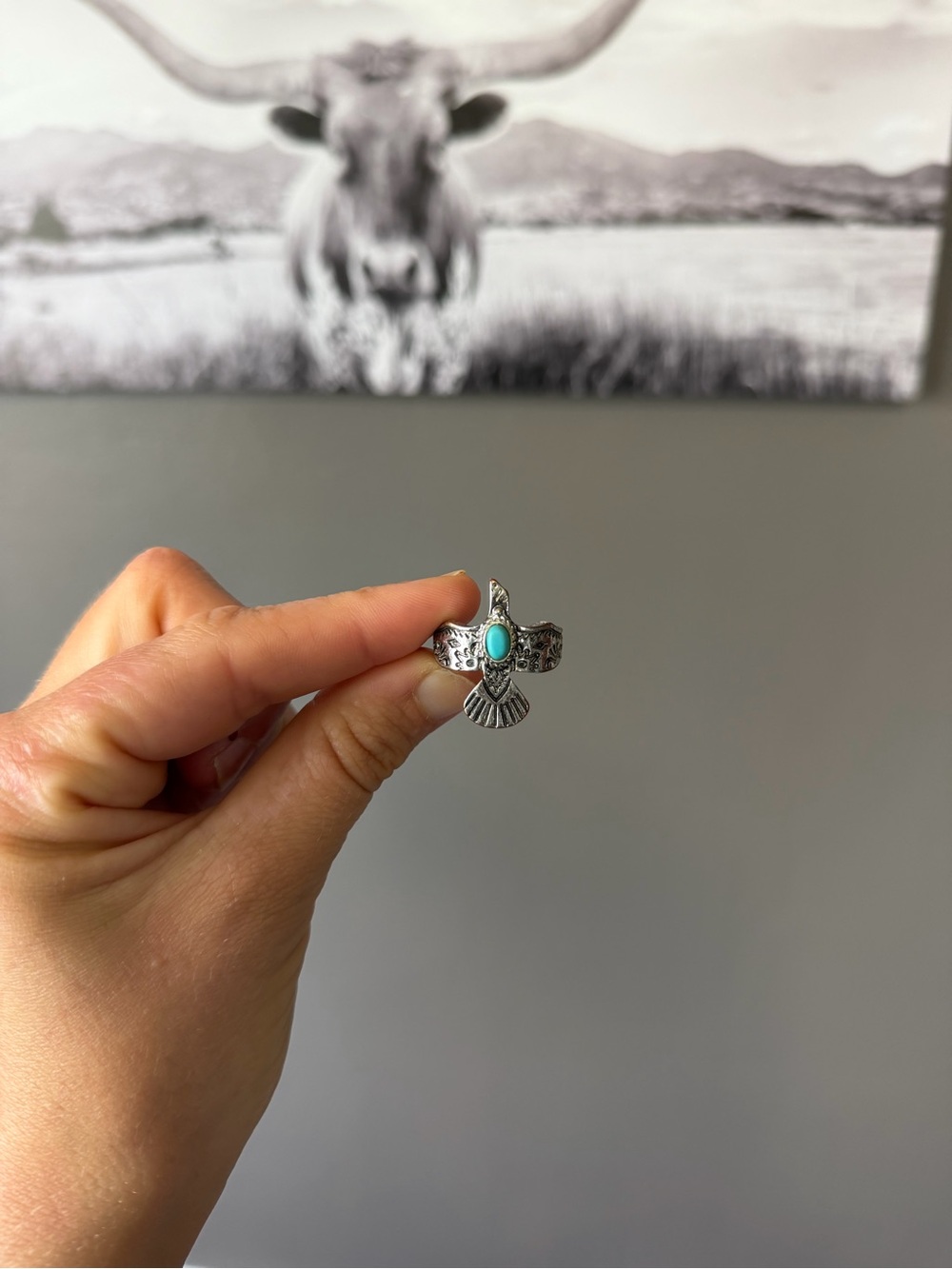 Faux Turquoise Ring